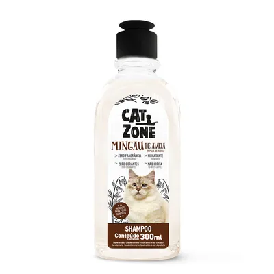 Shampoo para Gatos Mingau de Aveia Cat Zone