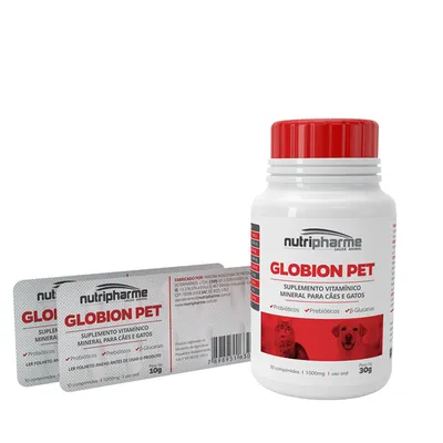Globion Pet 1000mg para Cães e Gatos