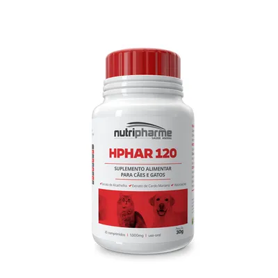 Hphar 120 Suplemento para Cães e Gatos