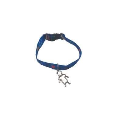 Coleira para Gatos com Pingente Stick Menino Dog Lar