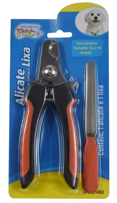 Alicate Corta Unhas e Lixa PET-479