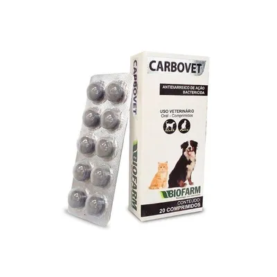 Carbovet Biofarm Antibiótico e Antidiarreico