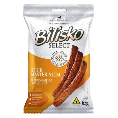 Petisco Bilisko Palito Fino Cães Frango com Quinoa