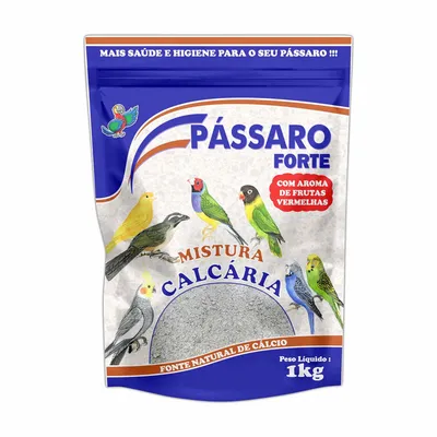 Mistura Calcária Pássaro Forte