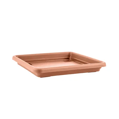 Prato para Vaso Milão Desli Marrom
