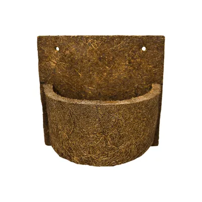 Vaso de Parede Fibra de Coco com Placa Coquim