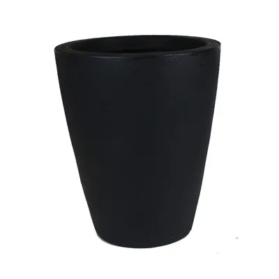 Vaso Cone Riscatto Preto Vasos Vogue