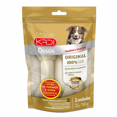 Petisco Cães Osso Original Médio Kadi