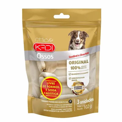 Petisco Cães Osso Original Pequeno Kadi