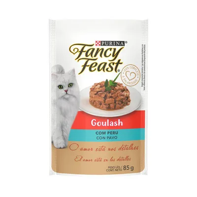 Ração Úmida Fancy Feast Goulash Peru