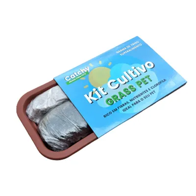Kit Cultivo Graminha Grass Pet