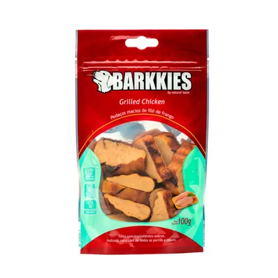 Petisco Natural Cães Barkkies Grilled Frango