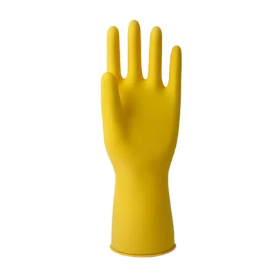 Luva de Látex Multiuso Top Sanro Amarela