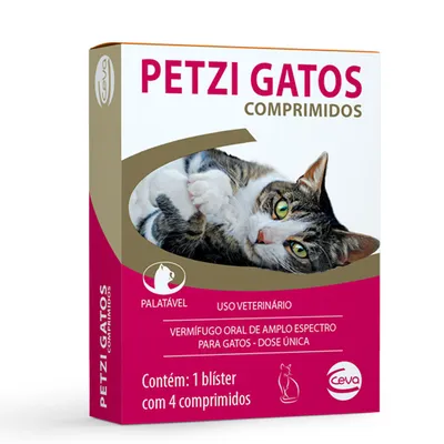 Vermífugo Petzi para Gatos Ceva