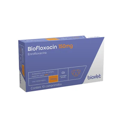 Biofloxacin 150mg Antibiótico para Cães
