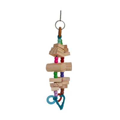 Brinquedo para Aves Pendulo Natural Real Brinquedos Pet