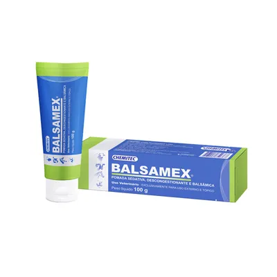 Balsamex Pomada Sedativa para Grandes Animais Chemitec