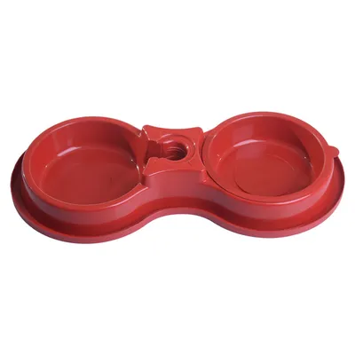 Comedouro e Bebedouro Garrafa Pet Vermelho Alvorada
