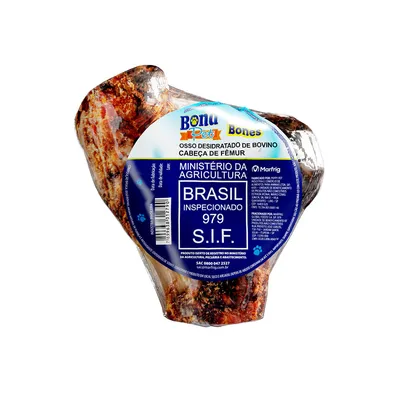 Osso Natural Cabeça Fêmur Bona Pet