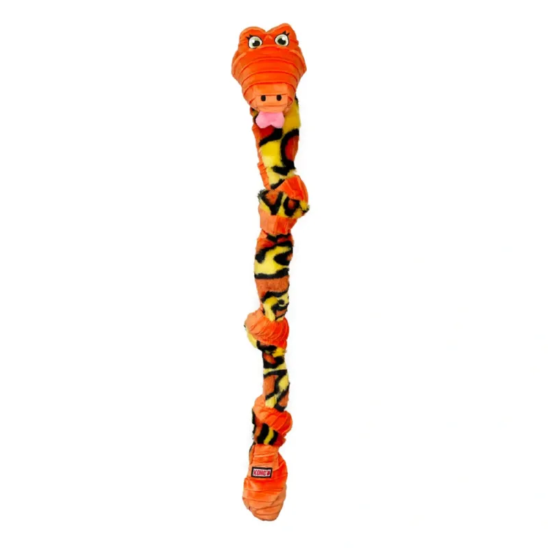 Brinquedo Pelúcia Kong Cobra com Nós Sortida