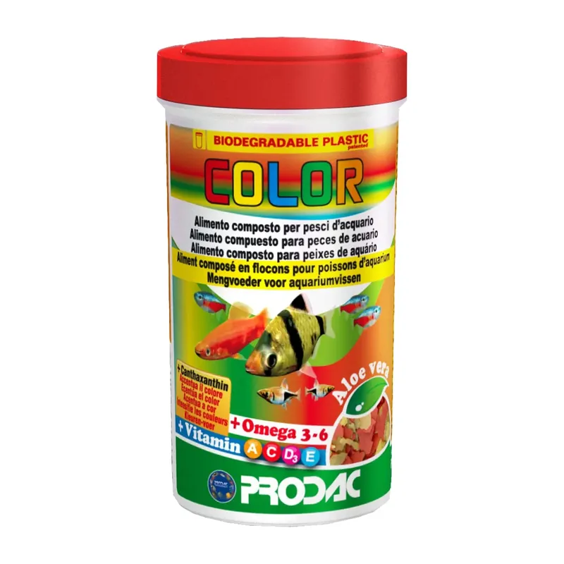 Ração Prodac Tropical Color Flakes