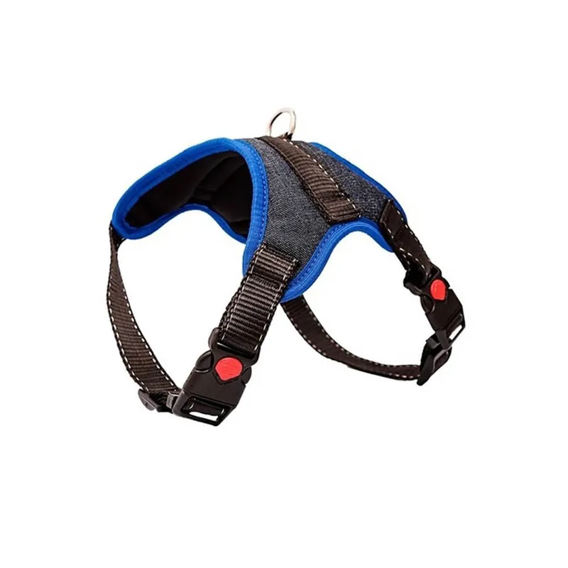 Peitoral Texas para Cães AMF Azul